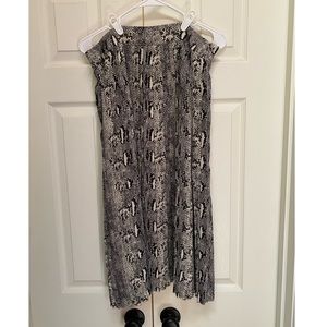 J. Crew Snake Print Skirt
